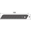 Kai Corporation Cutter Replacement 50 Made In Japan the Town of for a Clean Suitable for DIY and Professional Blades, Large, Sharp-Angled, Blades,