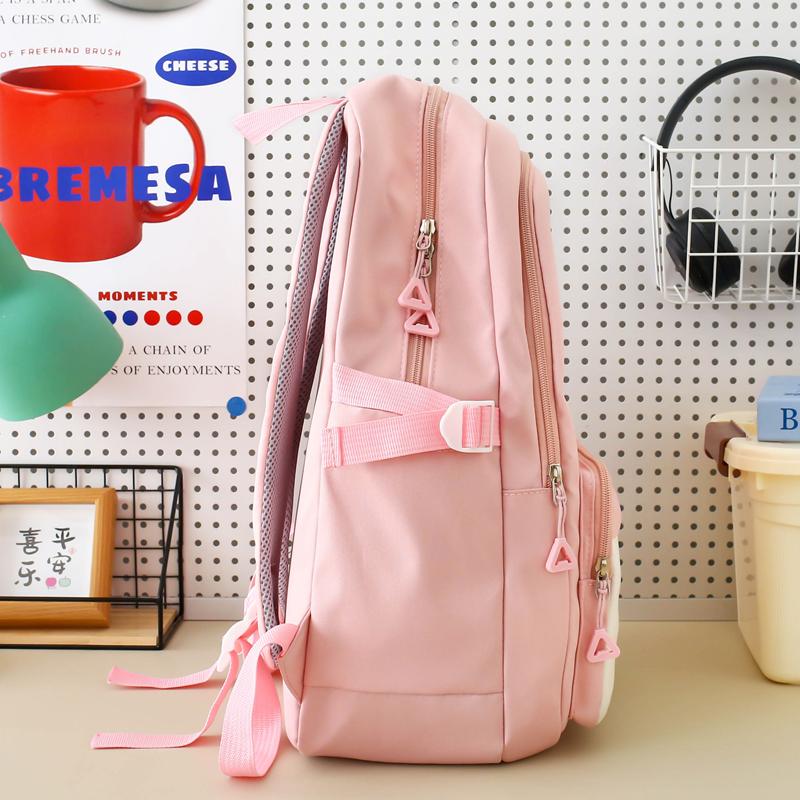 Vierteiliges Rucksack-Set Kinder-Schüler-Cartoon-Schultasche Damen Multifunktionaler Rucksack