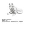 Symbolic Animal Ornaments for Office 3D Printed Wolf Figurine, Parent And Child Statue, Modern Nature Inspired Wildlife Home Accents Minimalist