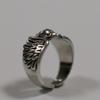 New Ins Eagle Wings Ring Men and Women Angel Feather Ring Dark Cold Wind Opening