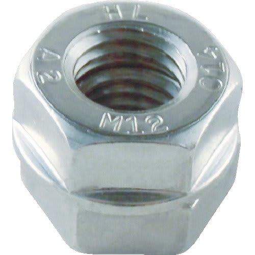 TRUSCO Hard Lock Nut, Stainless Steel, Size M6 X 1.0, Pack of 6, B590006