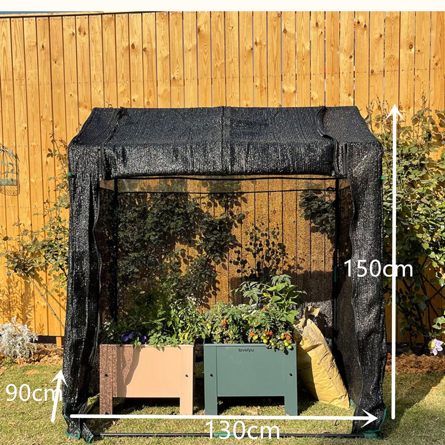 

Weatherproof Greenhouse Insulation Cover for Plants and Flowers, Suitable for Outdoor or Sunroom Use in Winter Length 130 * Width 90 * Height 150