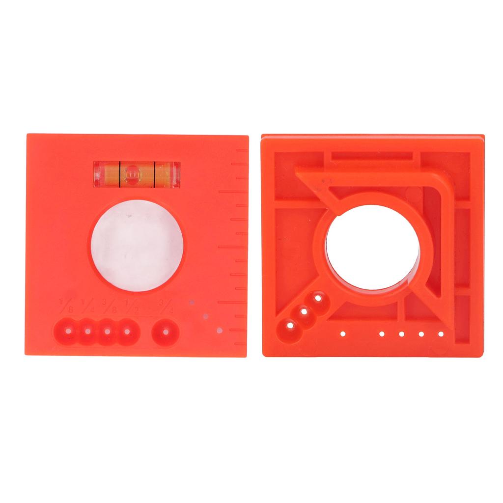 2Pcs Trim Marks Offset Ruler Multifunction Parallel Lines Level 45 Degree Cutting Marking Tool