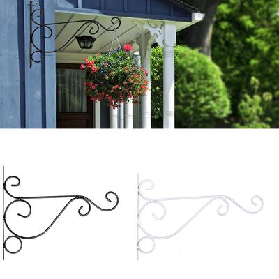 Wspornik do zawieszania na roślinę metalową Hak Solidne wieszaki na rośliny ścienne Indoor Outdoor 2 Pack