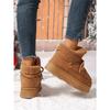 Autumn and Winter New Thick-soled Booties Faux Shearling Warm  Snow Boots Thickened Ankle Boots Over-the-knee Warm Women's Boots