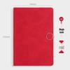 Custom Logo A5 Leather Notebook with Buckle for Business Meetings