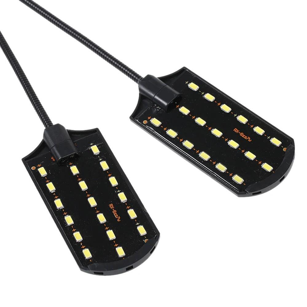 Flexible Bendable Fish Tank Clip Lamp White Light Fish Tank Light LED Aquarium Light  Aquarium