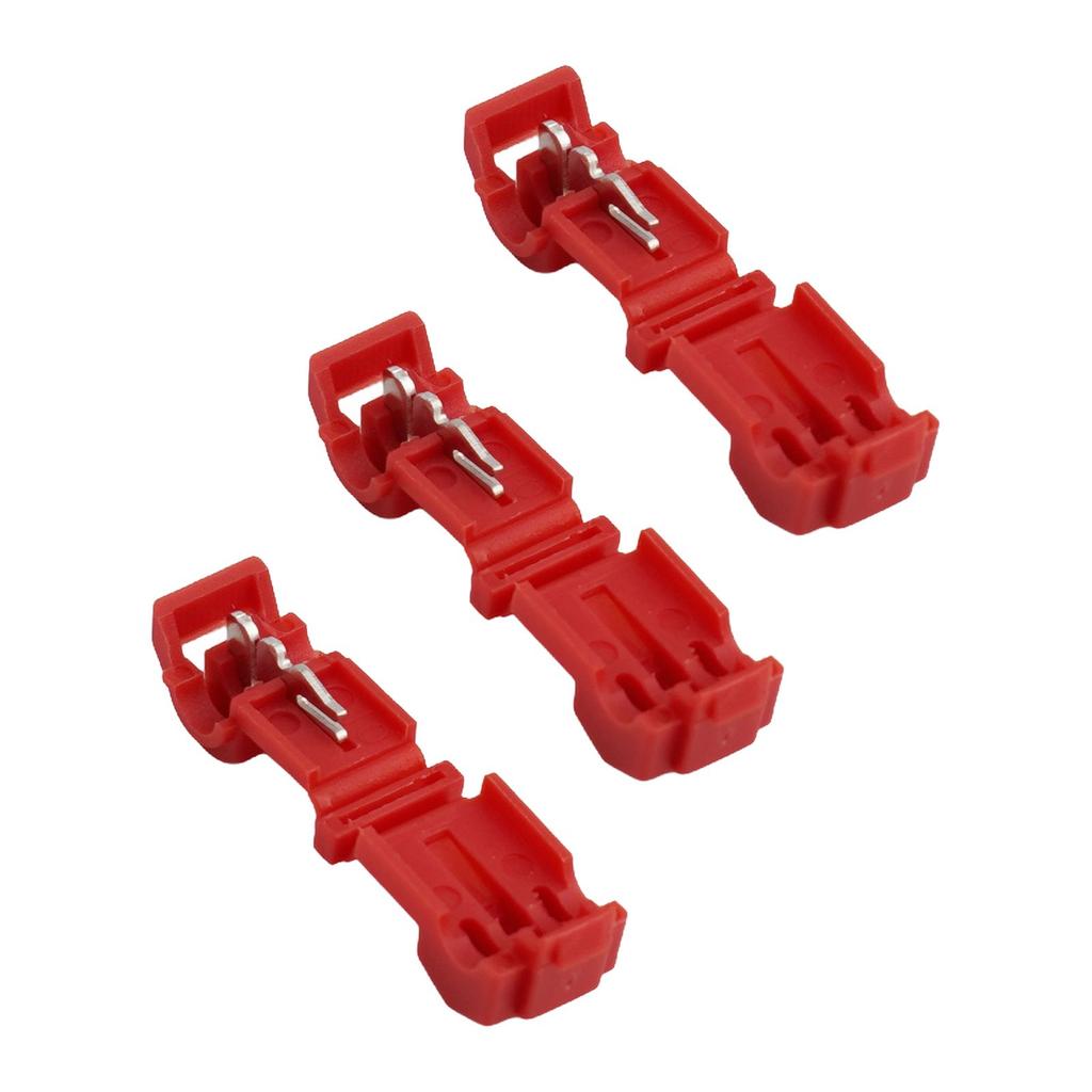 20pcs T Shape Electrical Cable Connector Terminal Blocks  For Robotic Mowers Boundary Cables Charging Stations T-junctions