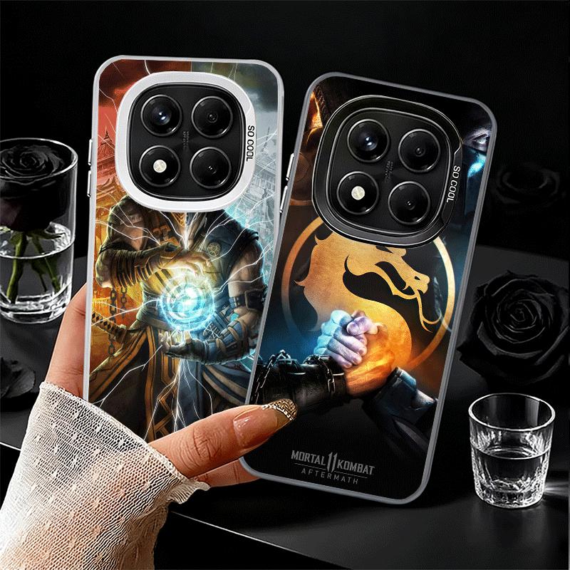 Mortal Kombat Game Soft Phone Case for Xiaomi Redmi Note 13 14 15 Pro Plus 12S 12 11S 11 11T 10S 10 Shockproof Cover Back Shell