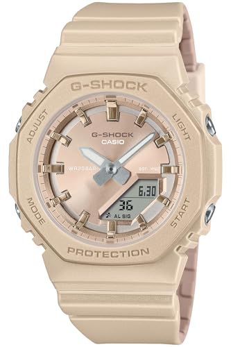 

Casio GMA-P2100ST Wristwatch, Biomass Plastic, Limited Model: Beige, Minimalist