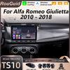 Android 16 Carplay For Alfa Romeo Giulietta 2010 2011 2012 2013 - 2018 Multimedia Player Wireless 5G Wifi 2k GPS DVD Bluetooth
