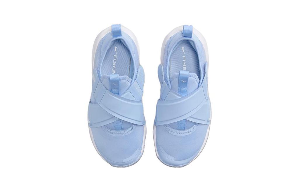 Nike Flex Advance Abrasion Resistant Low top Kids' Running Shoes Blue White Children Aged 3 7 Years Old CZ0186-404