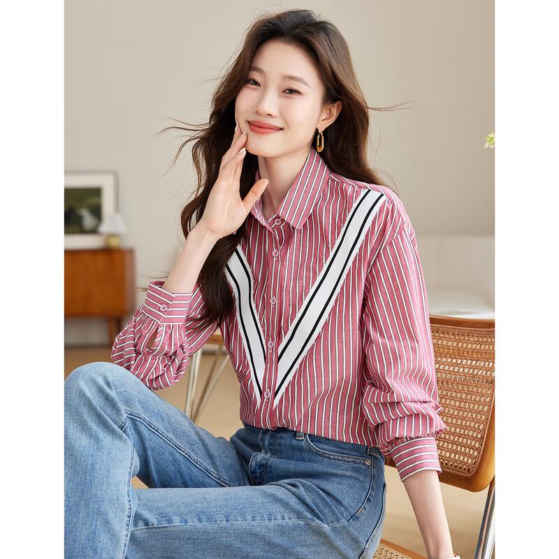 ORIGIN Women s Printed Lapel Cardigan M
