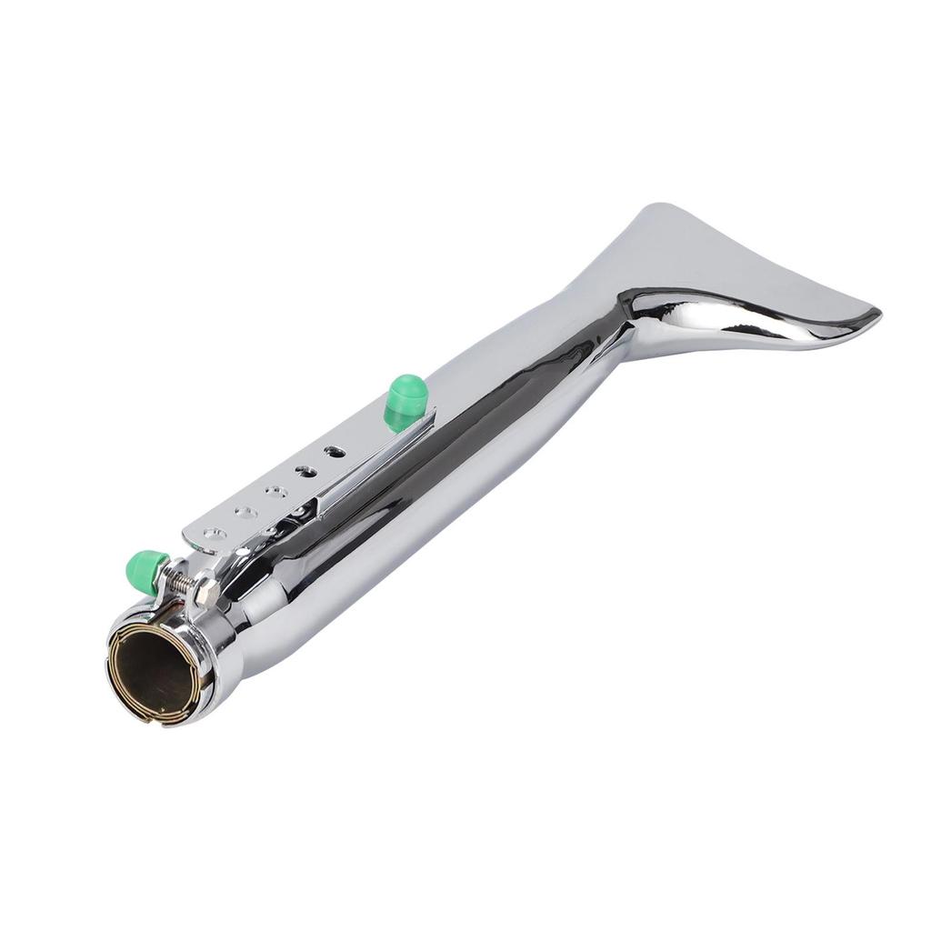Retro Motorcycle Exhaust Pipe for Cruiser/Prince/Ranger/Harley/XL883 - Straight Fish Tail Universal Tail Section