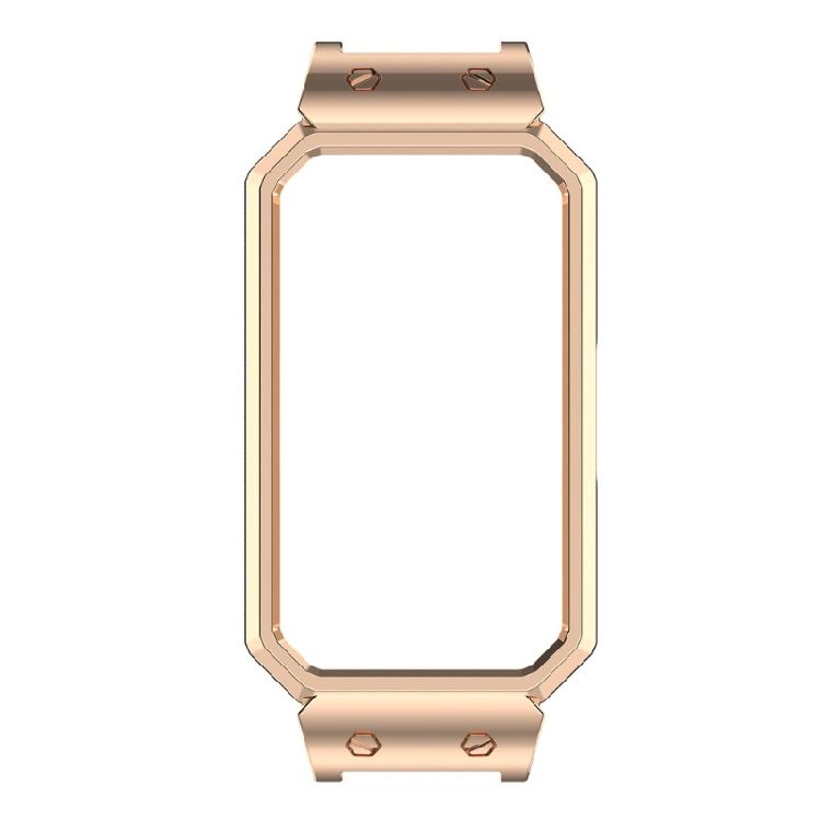 Steel Frame Screen Protector Smartwatch Wristband Accessory Protective Cover Case for Band 10 9 8