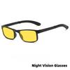 Unisex Ultra-Lightweight Foldable Night Vision Glasses Blue Light Blocking for Phone & Computer Use Portable Gaming Eyewear