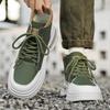 New Autumn High-top Casual Work Shoes, Anti-slip and Wear-resistant Outdoor Leisure Sports Shoes, Men's High-top Boots