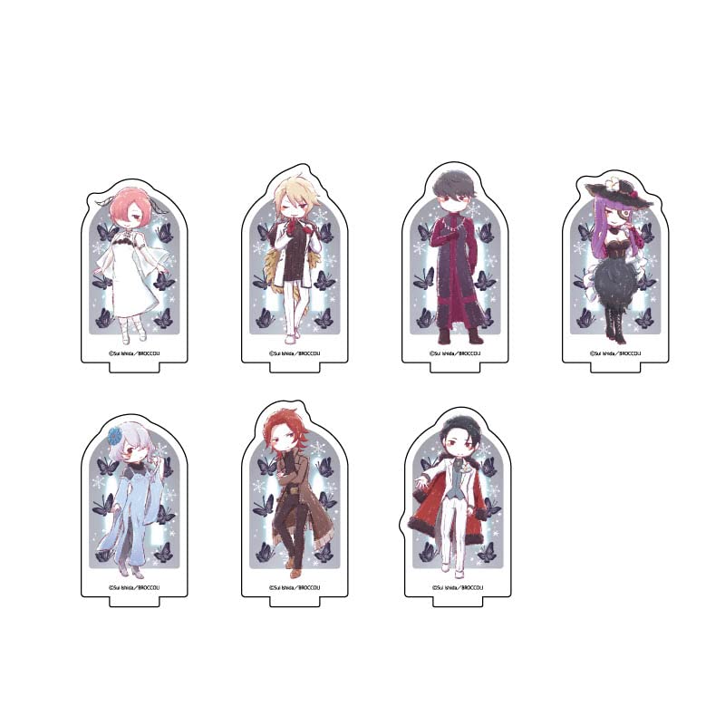 

JACKJEANNE 06 Winter Performance Ver. [Graph Art Illustration] Acrylic Petit Stand 7 Piece Box