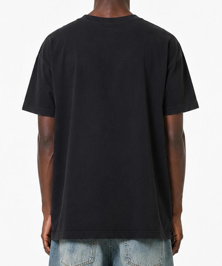 MONSTER REPUBLIC Don'T Stop Bro Blue T-Shirt Black_9168