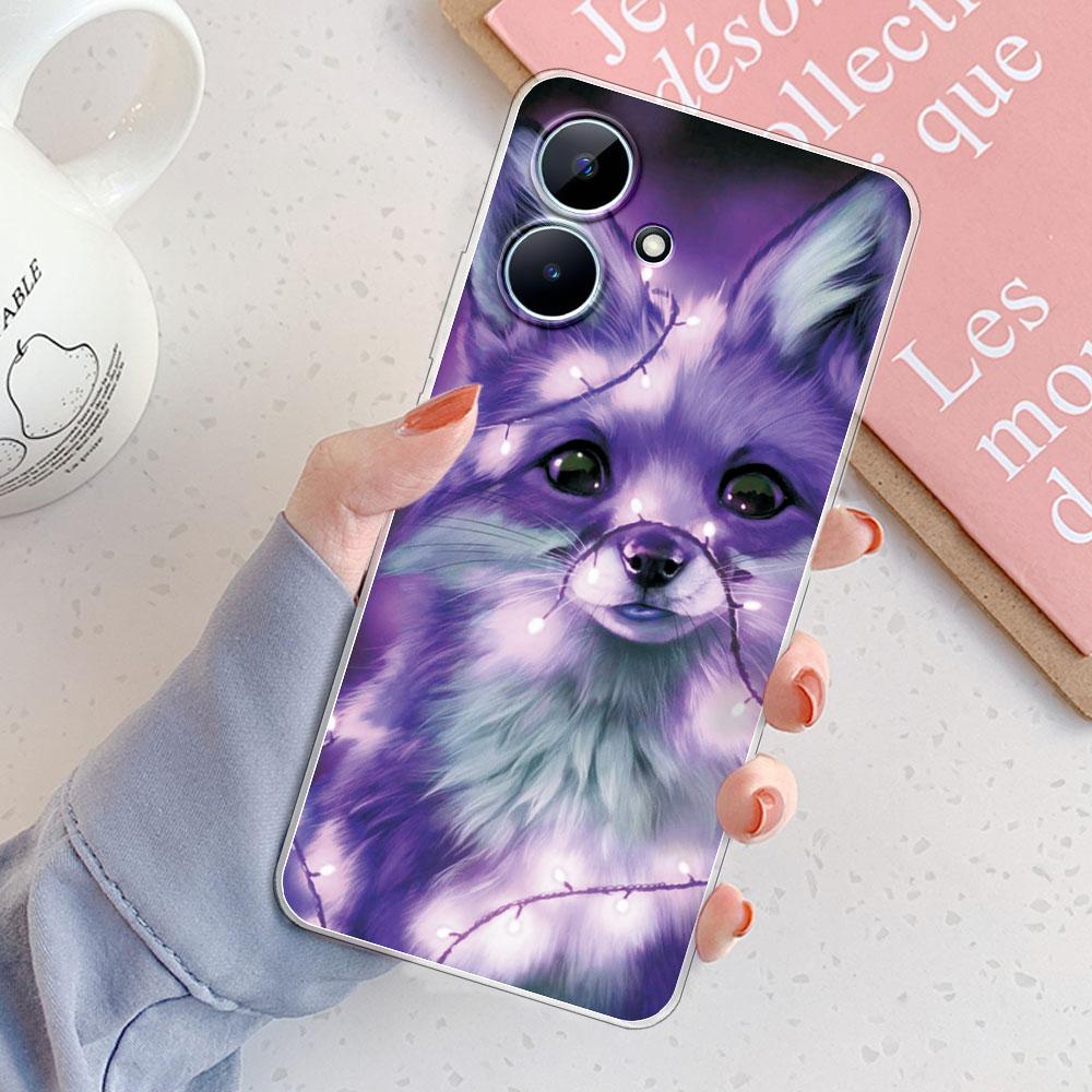 Per Custodia Realme Note 60 Per Copertura Realme Note 50 Bumper Antiurto Trasparente Morbido Silicone Custodia Telefono per Realme Note60 50 Funda