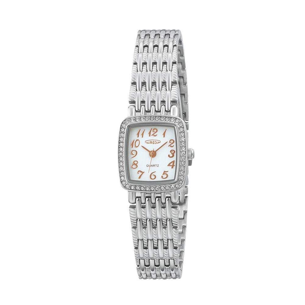 

Aureole Watch - Case size: 28.2 x 20.1 mm, Case thickness: 6.4 mm