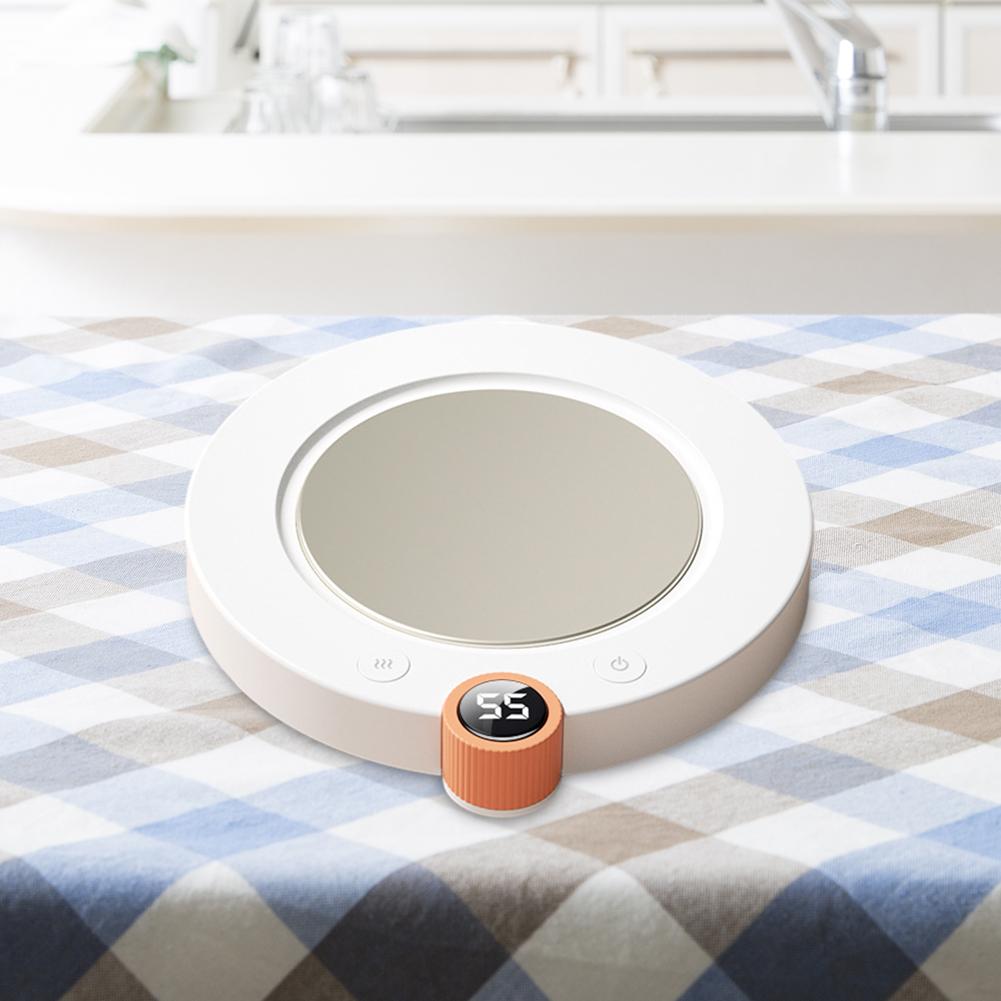 55 Derece Akıllı Termostatik Bardak Altlığı 3 Hızlı TEM Ayarı 20W 220V Bardak Isıtıcı Bardak Isıtma Pedi Ofis ve Ev Masası Kullanımı İçin