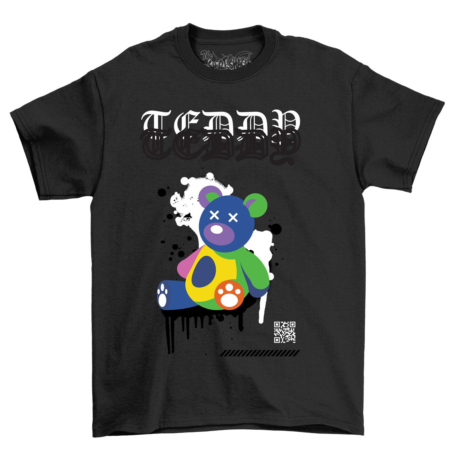 

Bearstreet2-38 Teddy Bear Funny T-Shirt Mens Womens Tees Top - For Ultimate Cuddly Comfort! Unisex Pr 4XL