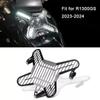 Black Aluminum Motorcycle Front Headlight Protective Cover for BMW R1300GS 2023-2024