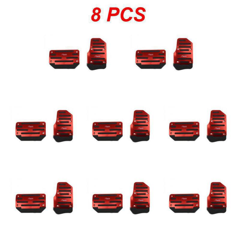 1~8PCS Aluminum Alloy Car Anti-skid Pedal Accessories for Suzuki SX4 SWIFT Alto Liane Grand Vitara Jimny SCross