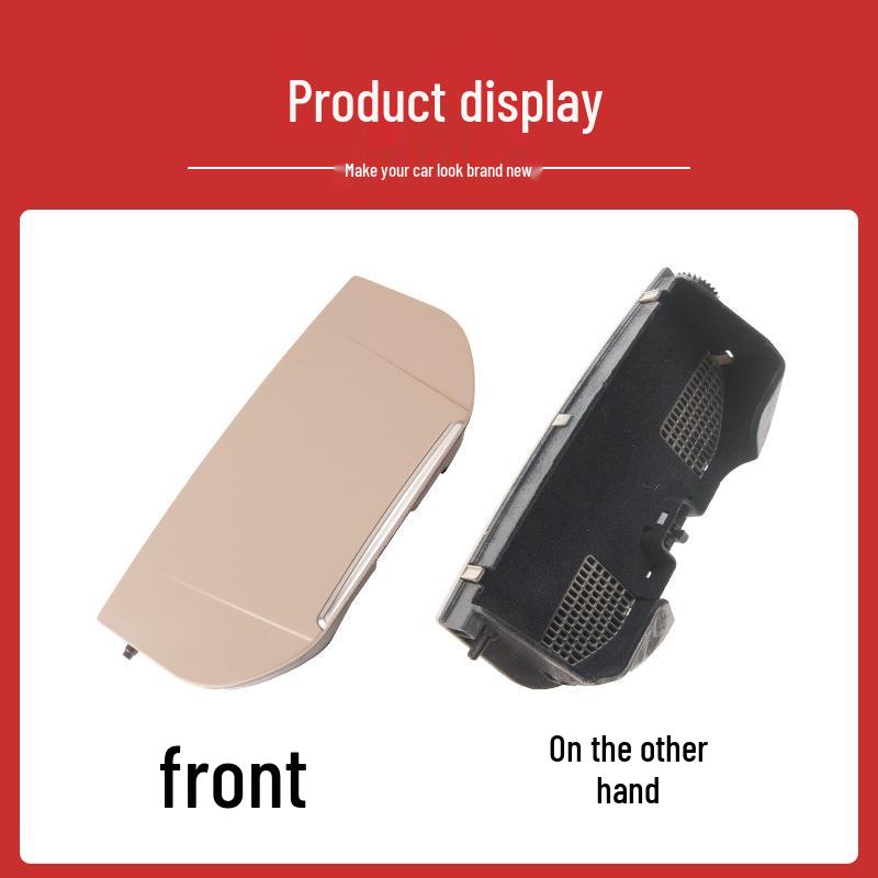 

BYD Tang Fuel Front Interior Light Glasses Case & Ticket Holder for New Tang DME VS7 Dark Beige
