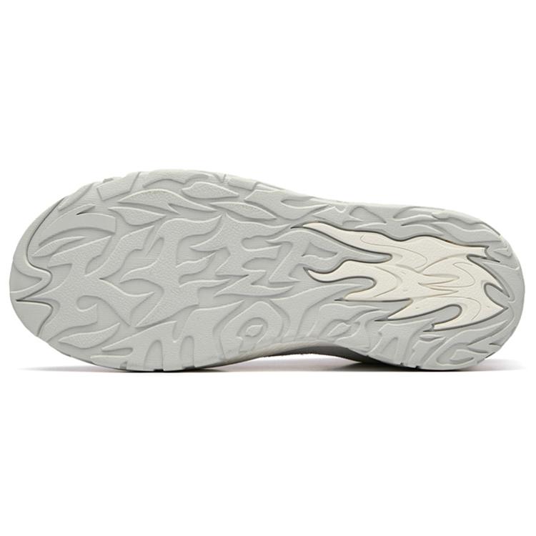 New Anta Hot Slip Resistant Low Top Skateboard Shoes Women's White Gray 922238083-1