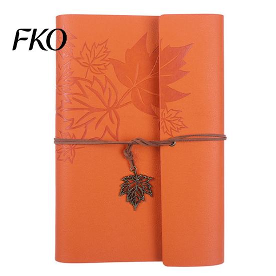 Daily Writing Notebook Vintage Faux Leather Journal, Refillable for Travel Office Writing, A5 Size Lined Blank Dairy Planner, Gift Men & Women