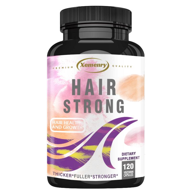 A Powerful Supplement for Strong, Healthy Hair Growth, Rich In Biotin, Keratin, and Collagen. Suitable for Both Men and Women.