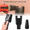 Plastic Drill Dust Catcher Powerful Suction Dust Collection Tool  Ceiling Drilling