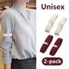 1 Pair Anti-Slip Cuff Holder Armband Men Women Business Elastic Adjustable Shirt Sleeve Garter Strap Arm Band Sleeve Bracelet