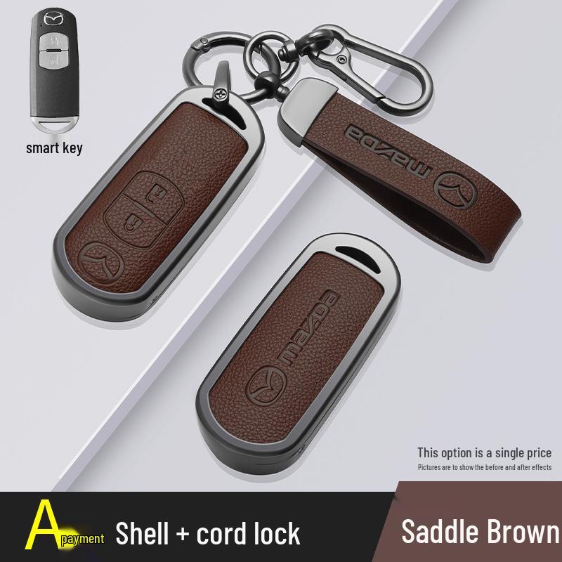 “Mazda Key Cover for CX-5, MA3, Angkesaila, CX-50, Xingye, CX-30, ATZ – Metal Design for Men and Women”