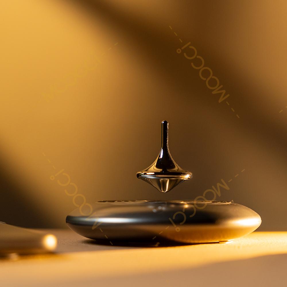 Customizable Magnetic Levitation Desktop Decoration Relaxation Toy OEM Gift for Cool Magnetic Levitation Spinner