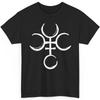 Hecate Wiccan Gothic Shirt Triple Goddess Moon Witchcraft Pagan Symbol Tee
