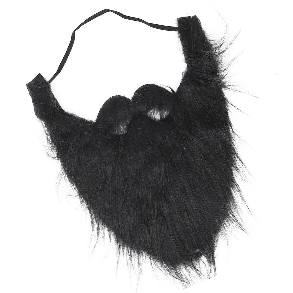Stimulated Fake Beard Funny False Moustache Whiskers Facial Hair for Halloween Cosplay