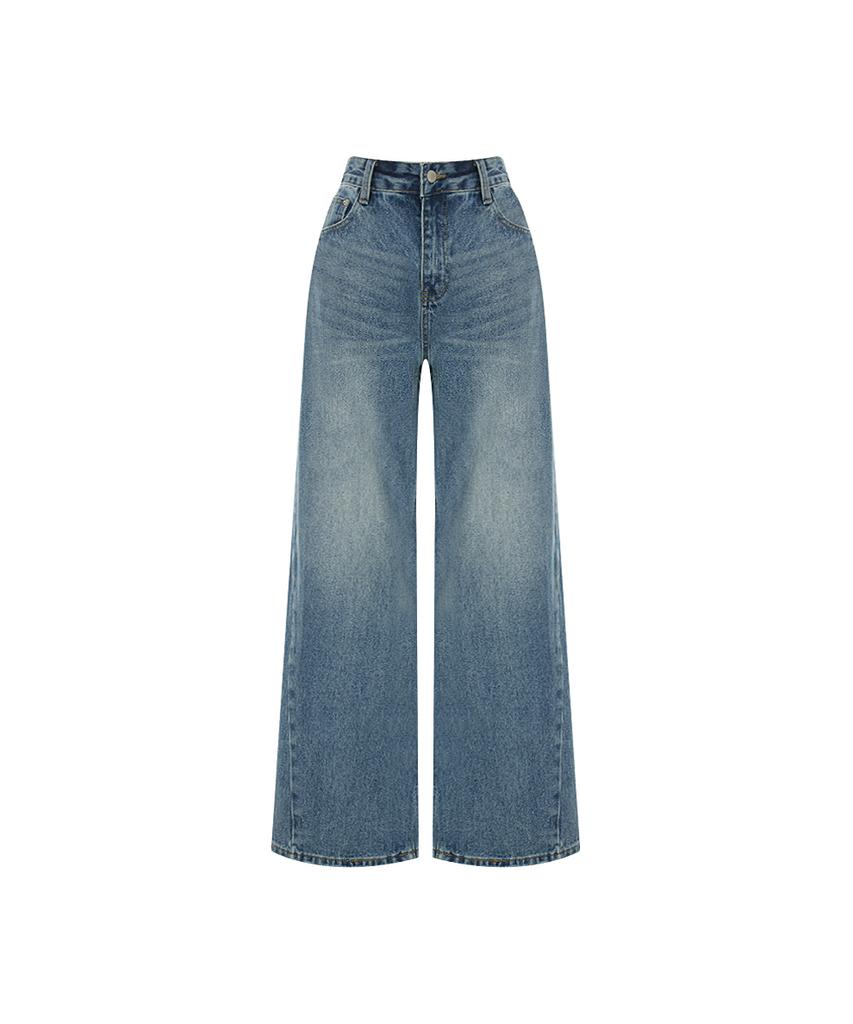 PAIGEFLYNN Back Cut Curved Denim Pants_P6Apt013C