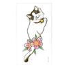 Waterproof Long-lasting Cute Peacock Feather Temporary Tattoo Stickers for Women