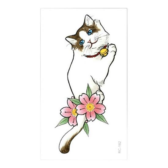 Waterproof Long-lasting Cute Peacock Feather Temporary Tattoo Stickers for Women