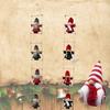 Decoration Ladder Christmas Santa Claus Climbing Stairs Pendant Figurines Doll