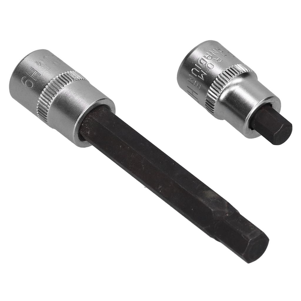 2 Stück Sechskant Bremszangen-Nuss 3/8 Zoll Antrieb Lang Kurz Werkzeug Ersatz für Mercedes