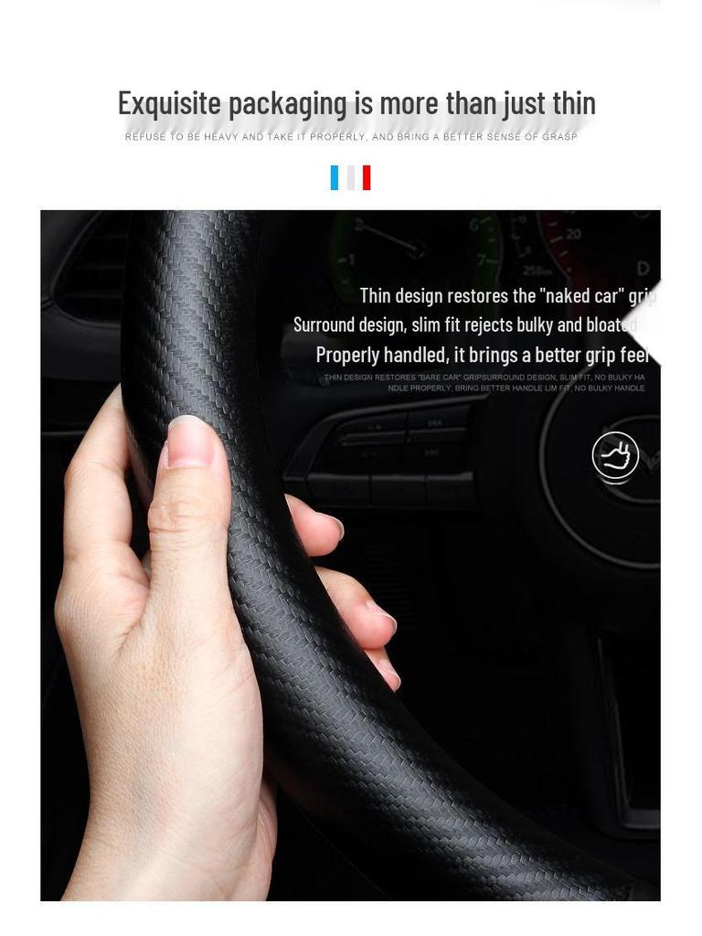 Universal Steering Wheel Cover for Buick Excelle, Verano, Regal, Encore, LaCrosse, Yuelang - All Seasons