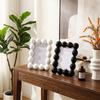 8 Inch Round Ball Border Frame Luxury Picture Display Frame Simple Resin Photo Frame  Table Display