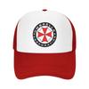 Umbrella Corporation Print Mesh Baseballkappen Unisex Hip Hop Verstellbare Snapback-Hüte Damen Herren Sommer Atmungsaktive Sonnenblenden Hüte