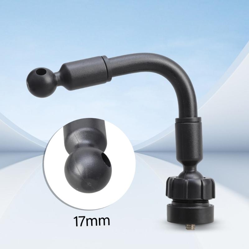 17mm Ball Adapter Phone Mount Extension Ball Mount Navigation Holder With 360 Degree Rotation Adjustable Angled