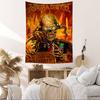 Vintage Megadeths Heavy Metal Rock Band Hanging Bohemian Tapestry Hanging Tarot Hippie Wall Rugs Dorm Japanese Tapestry