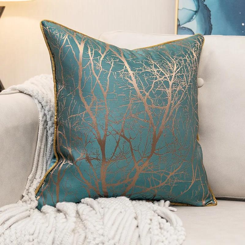 Luxury Sofa Cushion Pillow Nordic Style European Luxury Pillow Model Room Villa Living Room High Grade Pillow Case
